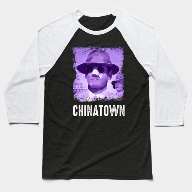 Polanski's Masterpiece Chinatowns Tee Immersing You in the Brooding Atmosphere and Twisted Tales of the Film Baseball T-Shirt by Crazy Frog GREEN